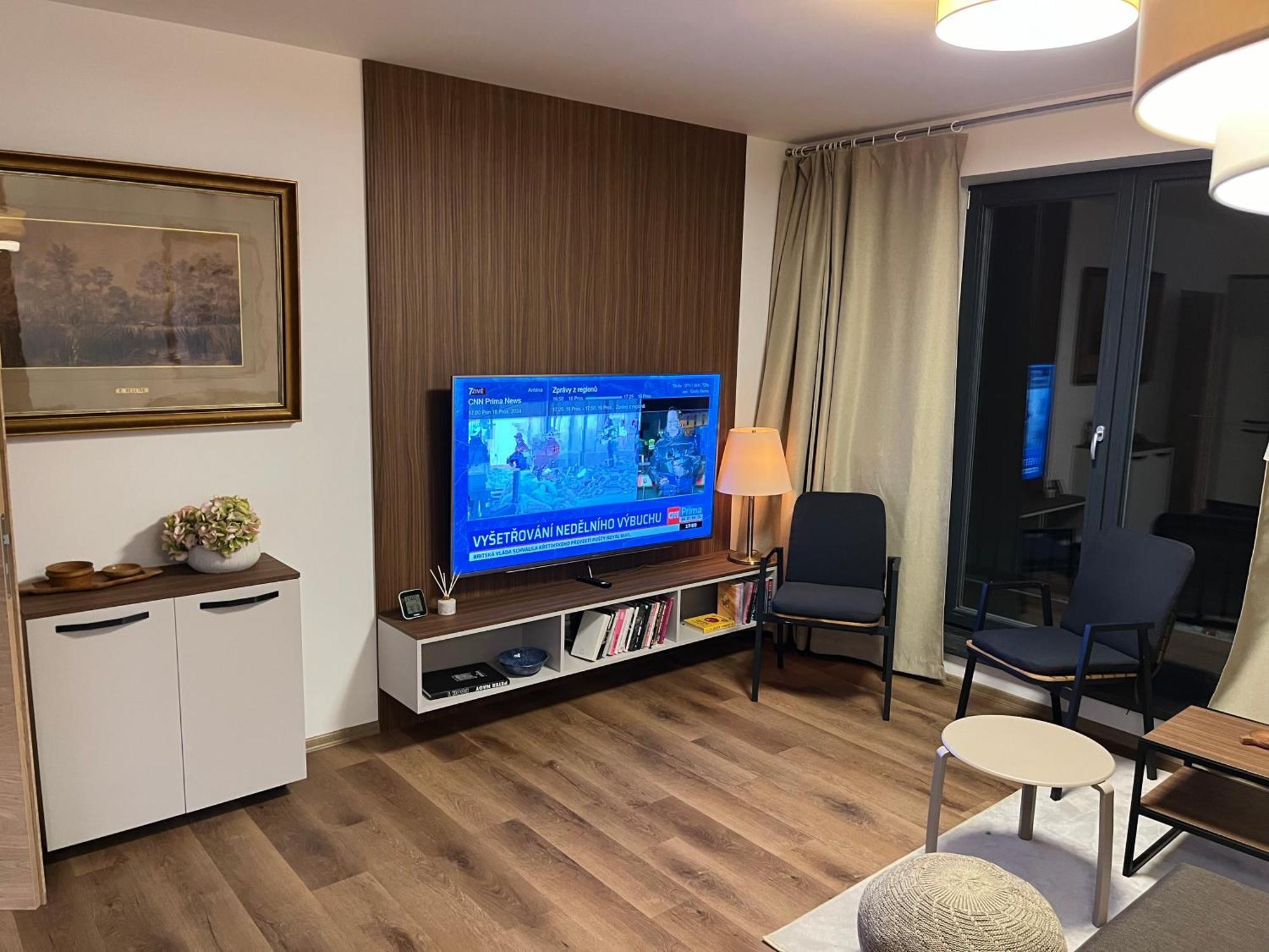Apartman Hruska Černý Dŭl Esterno foto