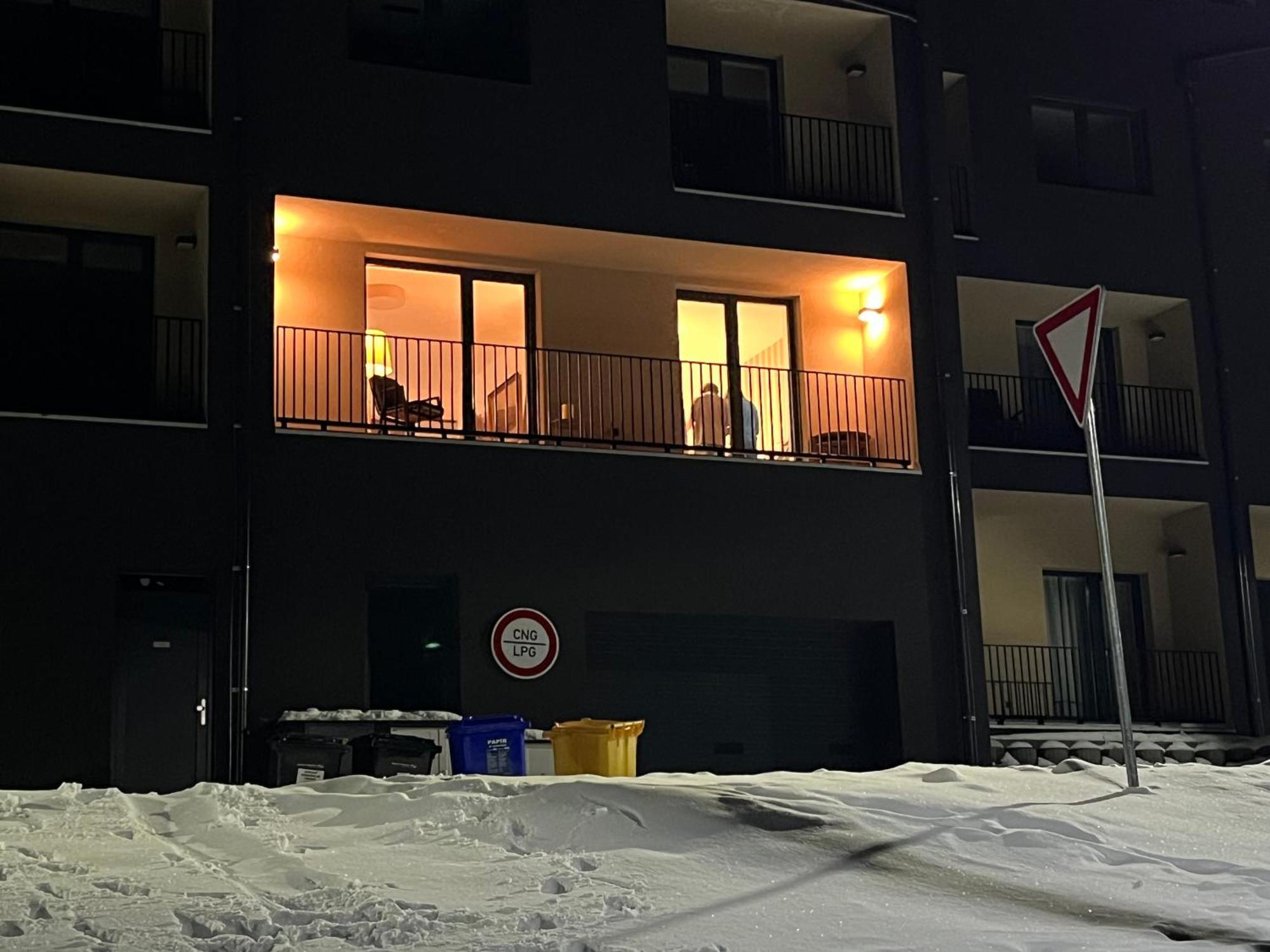 Apartman Hruska Černý Dŭl Esterno foto